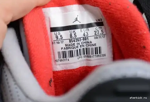 Cement AIR 3 Black 854262-001 Jordan (2018) 854262-001 Retro 0527